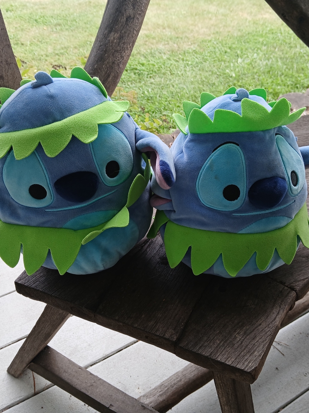 Squishmallows Blue & Green Lilo & Stitch Plush Duo